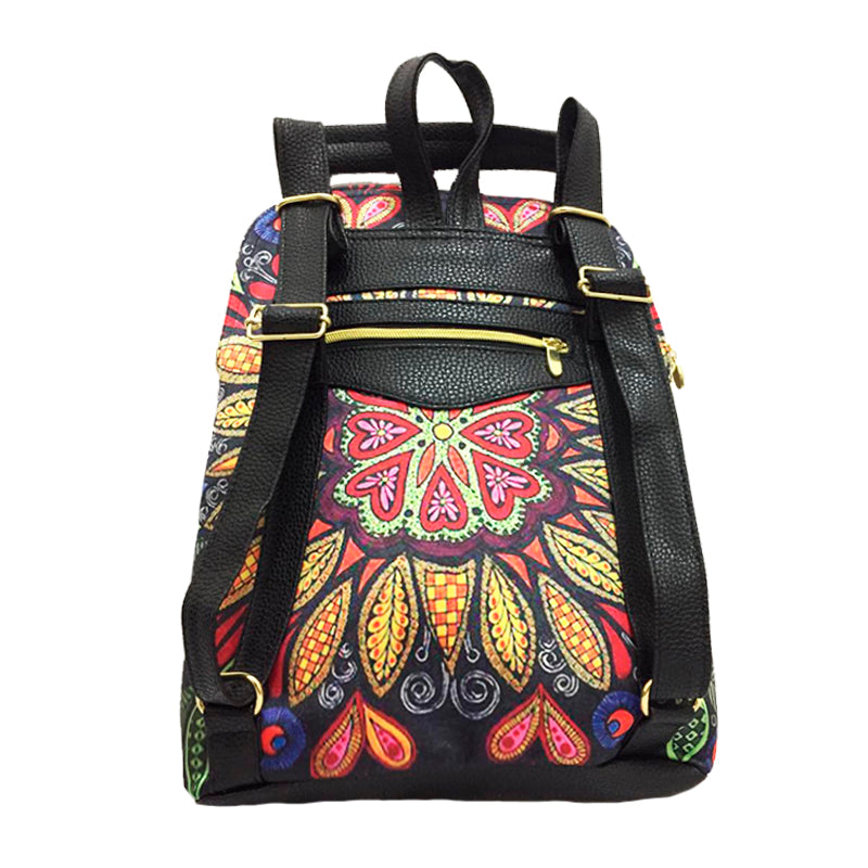 Mandala Petals - Backpack Chula Moda Latina